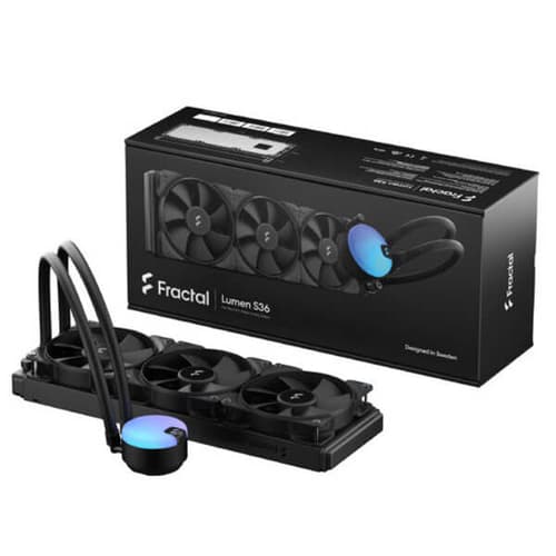 Fractal Design Lumen S36 V2 360mm CPU Liquid Cooler (Black)